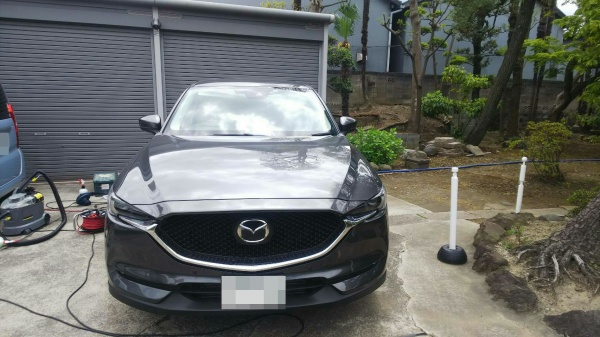 マツダ ｃｘ ５ コーヒーこぼし臭い取り車内清掃 出張 訪問専門 埼玉 東京 千葉 神奈川 Cctカークリーニング竹花